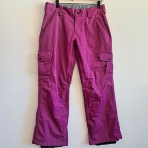 Empyre 10,000 MM Snowboard Ski Snow Pants Women's Small Pink Fushia Snowboarding